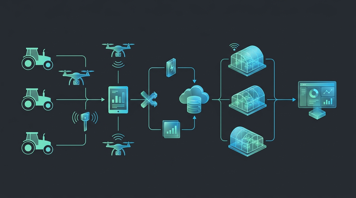 Dashboard phân tích dữ liệu nông nghiệp số và IoT